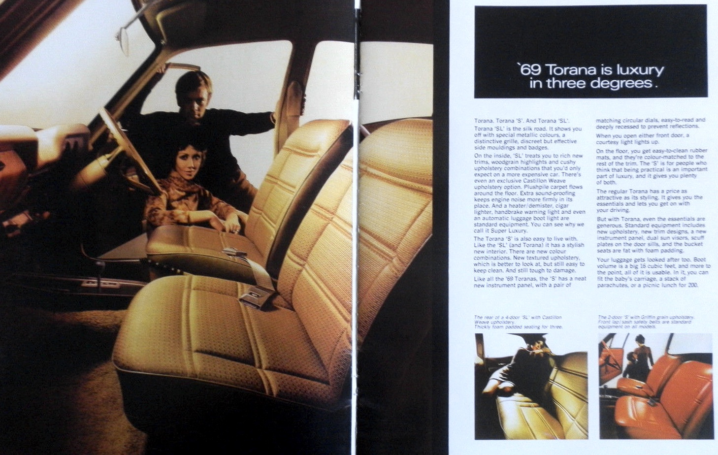 1968 Holden HB Torana Brochure Page 4